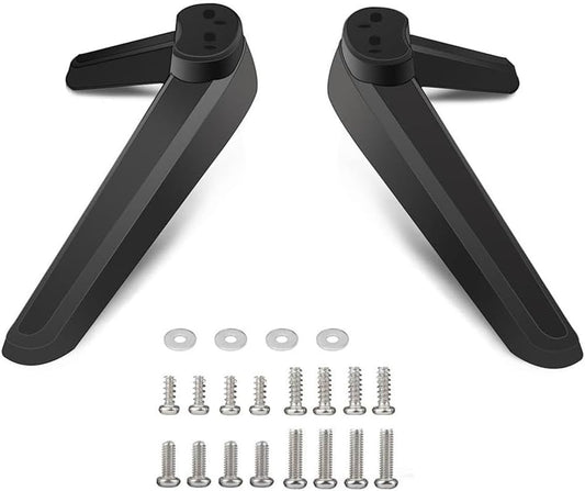 Beuiouer 17mm-20mm Universal TV Stand, Table Top TV Stand Base Replacement, TV Base Pedestal Feet TV Stand Mount Legs