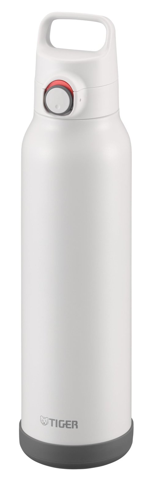 MTA-H150WH Tiger Vacuum Insulated Stainless Steel Bottle, 50 oz (1.5 L), Handle Included, Easy to Open with One Handle, One-Touch, Sports Drink, Large Capacity, Direct Drinking