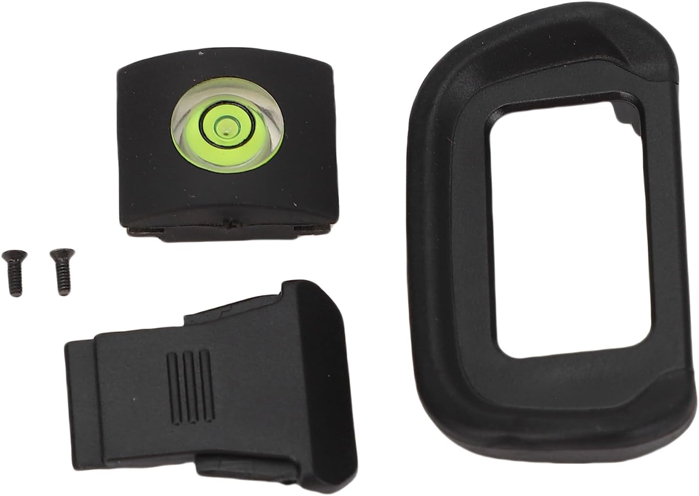 Eminchu Set R10, 3 1 Set Camera Eyecup Level and Hot Shoe Cover Fit for in Camera Viewfinder Eyecup Bubble Level Hot