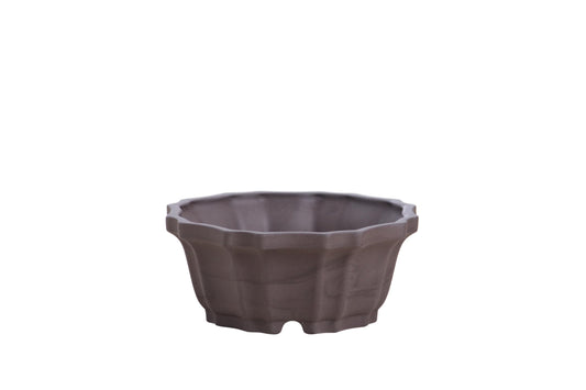Willow Bonsai Ceramics Flower Design Bonsai Pot 4.5 Inch – Elegant Ceramic Bonsai & Succulent Pot, High‑Fired Frost‑Proof Stoneware with Drainage+Wiring Holes, Handmade in USA