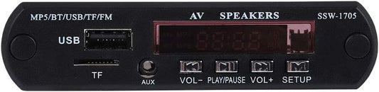 Zopsc MP5 Set-top Player Bluetooth SSD Stereowith LED/FM Radio/Remote Control, Support TF Card, AUX Input, USB Devices