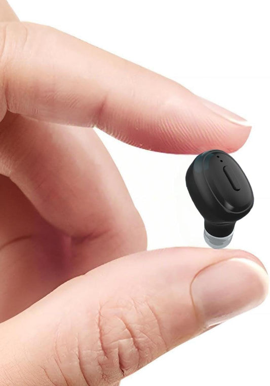 12 Single Bluetooth Wireless Earbud, Mini Invisible in-Ear Wireless Bluetooth Headphone Hours Super Long Battery Life