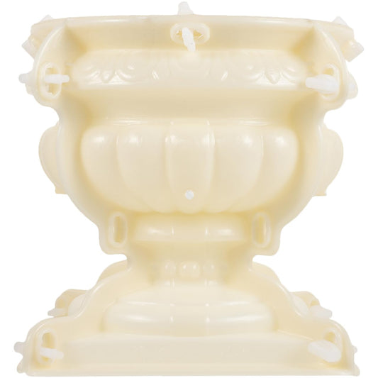 Yardwe Flower Pot Mold Unique Epoxy Planter Mold for Creative Crafts for Family Projects Home Decoration