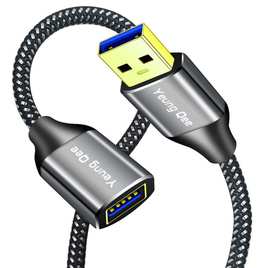 Yeung Qee 3.0 15 ft,5Gbps 3.0 (15FT) USB Extension Cable High Speed USB Type A Male to Female Extension Cord,USB