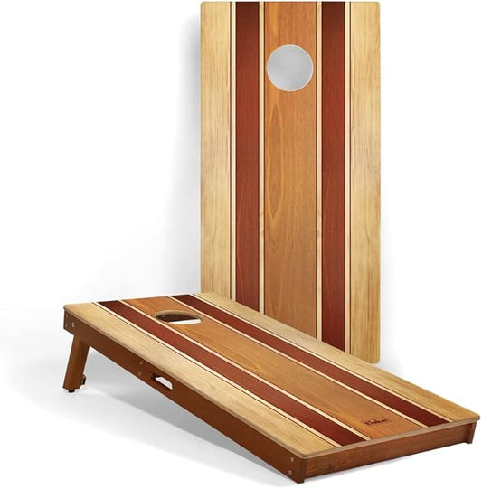 Elakai Retro Woody Series Premium Regulation Cornhole Boards 2x4