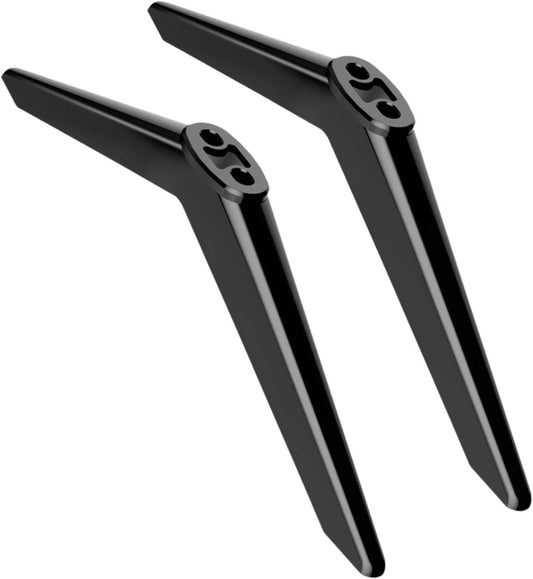 2 Pieces TV Stand Base Universal Tabletop Pedestal Feet Non Slip Upgraded Bracket for LED Flat Screen TV Crafted from