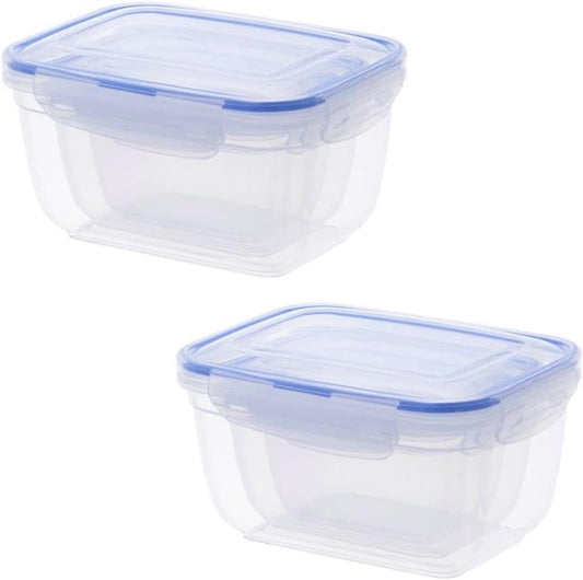 Superio Airtight Food Storage Containers - Leak Proof Meal Prep Set of 3 | BPA-Free, Microwave & Freezer Safe