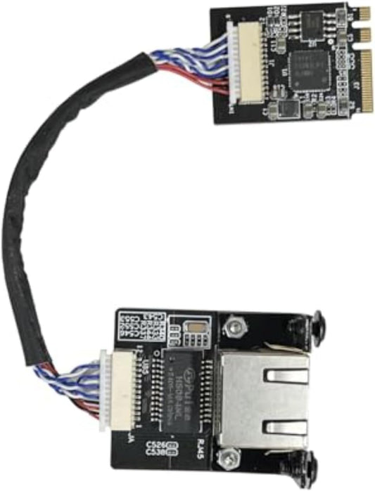 youyeetoo M.2 2.5 X1X86 i226 2.5G Card10/100/1000/2500 RJ45 2230 A E Key to Gigabit Ethernet,Support SBC, Intel