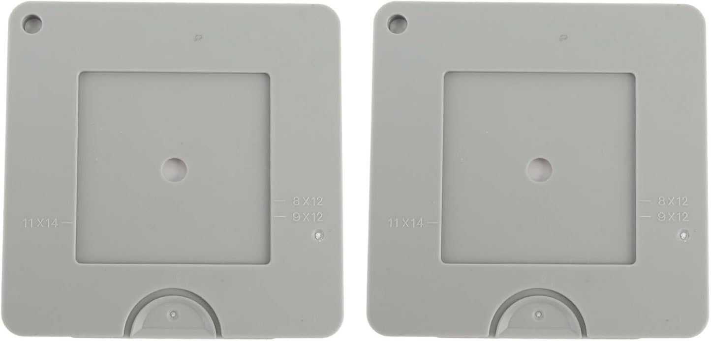 11x14 9x12 8x12, 2pcs View Finder, Sliding Mechanism Color Isolation ABS Material, View Finder, for Painting Drawing