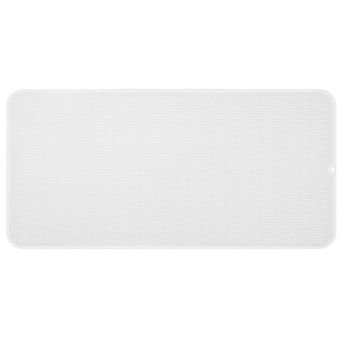MicoYang Silicone Dish Drying Mat for Multiple Usage,Easy clean,Eco-friendly,Heat-resistant Silicone Mat for Kitchen Counter or Sink,Refrigerator or Drawer Liner Translucent 5XL 36inches x 18inches