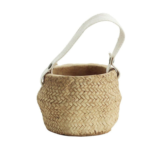 ZCSO Front Porch Planters Cement Flower Pots, Retro Style Flower Pots and Baskets, Literary Pastoral Nordic Home Decoration Furnishings Planter Boxes Outdoor (Size : B)