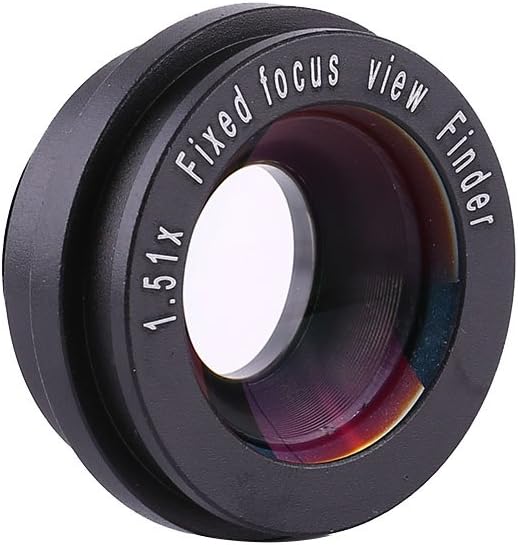1.51X 6 Sorandy Viewfinder Magnifier Eyepiece, Camera Viewfinder Magnifier High Magnification, Clear View with Mounting