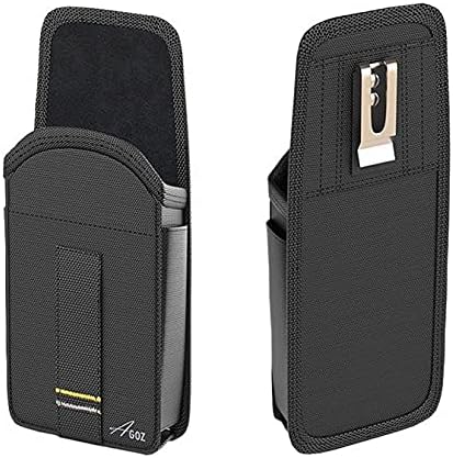 AGOZ 99EX, 99GX, CK65, CN85, CN80, CK75, CK3X, CK3R, EDA61K Scanner Holster with Metal Belt Clip Loop, Case Compatible