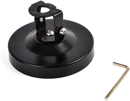 YNIBST 4Inch Angle Adjustable Magnetic Antenna Mount Base Suitable for Mobile Antenna CB/HF/VHF/UHF Antenna