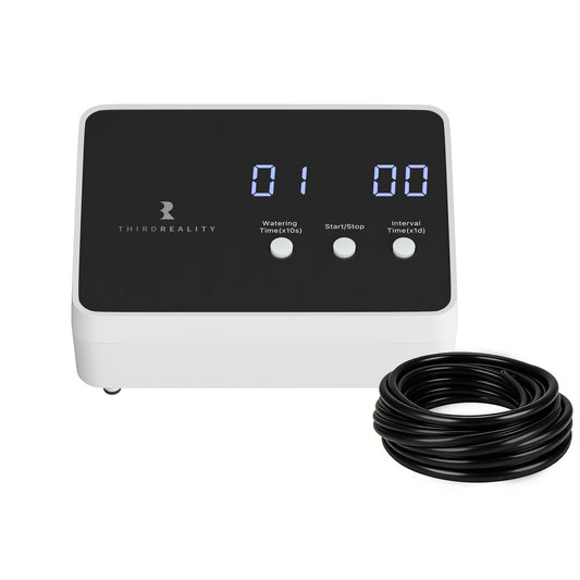 THIRDREALITY Zigbee Smart Watering Kit Pro for Potted Plants, Indoor Plant Watering System, Hub Needed, Compatible with Echo Devices with Zigbee Hub Built-in,Home Assistant,SmartThings, Hubitat, Homey