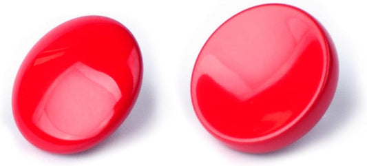 11mm 10mm Surface(2 Pack) VKO Red Metal Soft Shutter Release Button,Delicate Camera Shutter Button Concave Convex