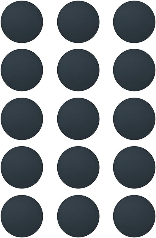 ZHLATECK 15PCS Anti Slip Self Adhesive Rubber Feet Pad, Replacement Bottom Feet for MacBook, MacBook Pro, MacBook Air