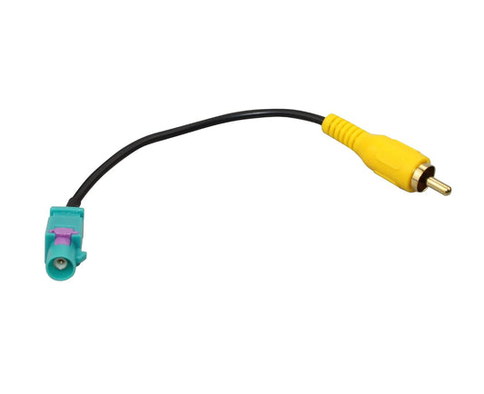 15cm Antenna Adapter for Fakra Male to RCA Male for Car Reverse Backup Rear View Camera Long