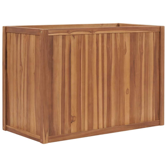 VIHHQGC Raised Bed Planter Solid Teak Wood for Indoor and Outdoor Gardening with Classic Design and Elegant Finish for Enhanced Plant Growth and Durability