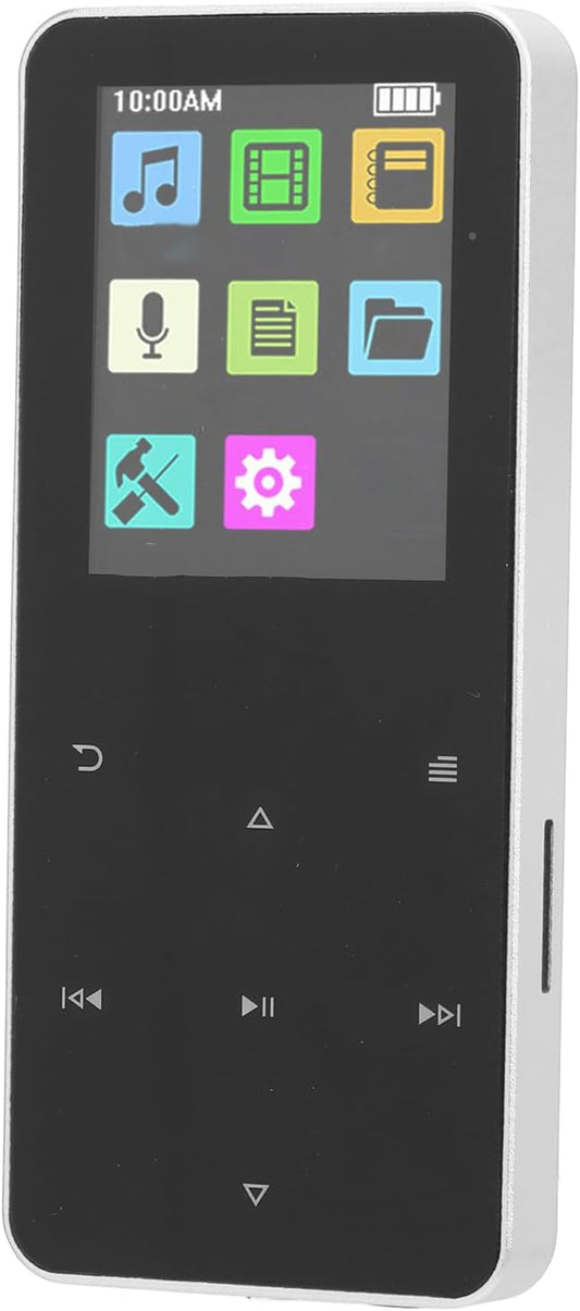 Yoidesu MP3 MP3 1.8 Inch (4GB) Player with Bluetooth, Portable HiFi Lossless Sound Mini Music Player, Music with TFT