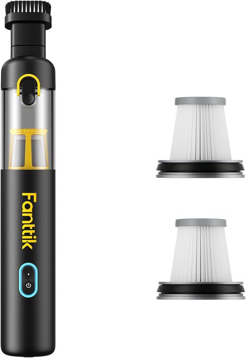 Fanttik Slim V8 Apex Car Vacuum - 2-Pack HEPA Filter for Superior Filtration & Performance