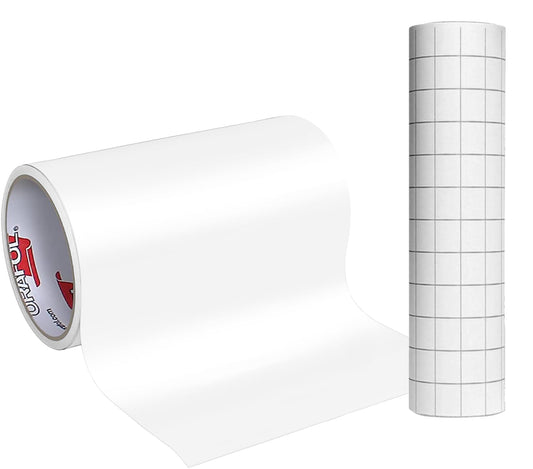 ORACAL 651 Matte White Finish Vinyl Roll – Durable Vinyl for DIY Projects & Sign Making, (12" x 50ft w/Transfer Paper)