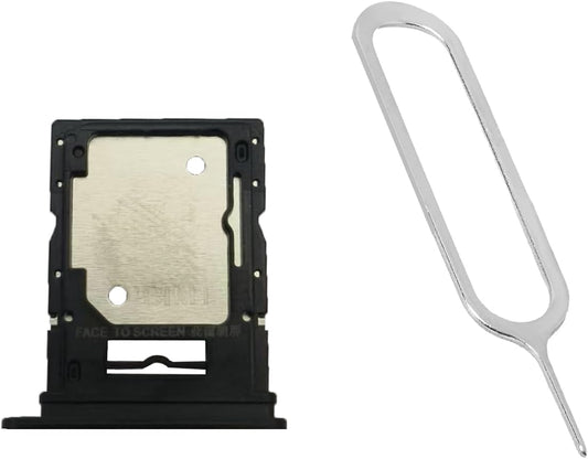 AceSoft 13 Standard Substitutable Spare Dual SIM Card Tray Holder + SIM Card Ejection Pin Compatible with Xiaomi Redmi