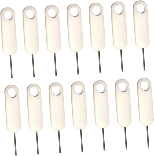 20Pcs TEHAUX Sim Card Ejector Pins Durable Phone Tray Removal Tools for All Smartphones Practical Sim Card Removal