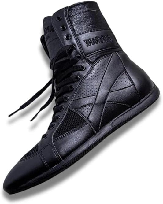 Superare Boxing Shoes ??MMA Kick Boxing Pro Fighting Boots and Training Workout Shoes for Men and Women