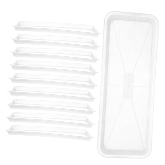 BESPORTBLE 10pcs Plant Drainage Trays Flower Pot Saucers Water Catching Trays for Indoor Plants