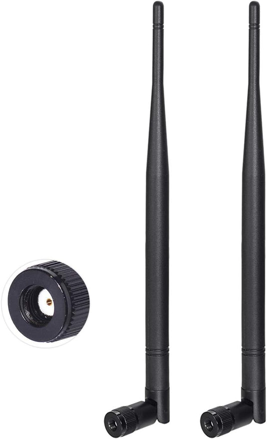 BINGFU 4G 5dBi (2-Pack) LTE RP-SMA Antenna for Trail Camera - for Cellular Game Camera, Wildlife Hunting & Outdoor