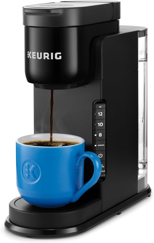 Keurig K-Express Coffee Maker - Single Serve K-Cup Pod, 3 Brew Sizes, Strong Brew Feature, 42oz Reservoir - Black