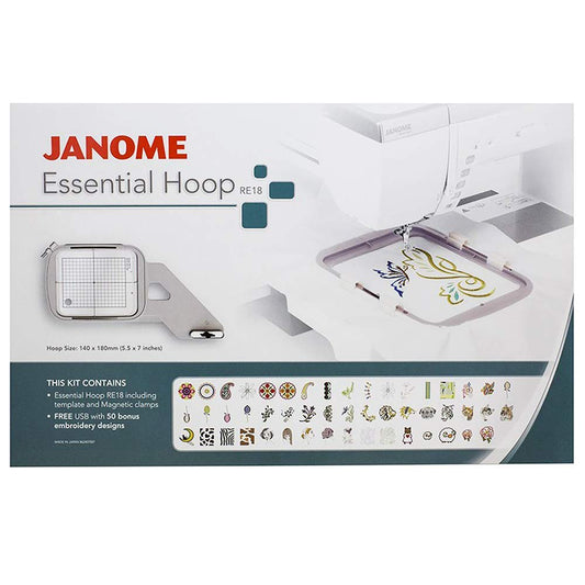 Janome RE18 Embroidery Hoop