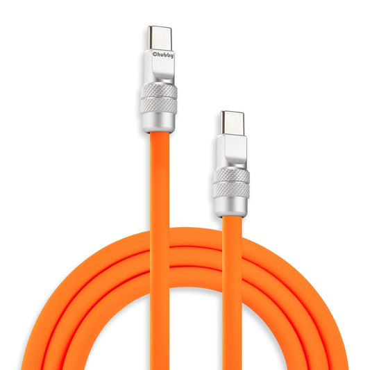 2.0 240W 17-15 9.8FT chubbycable Chubby USB C Fast Charging Cable Silicone Soft Durable USB C Cable Extra Thick Charger