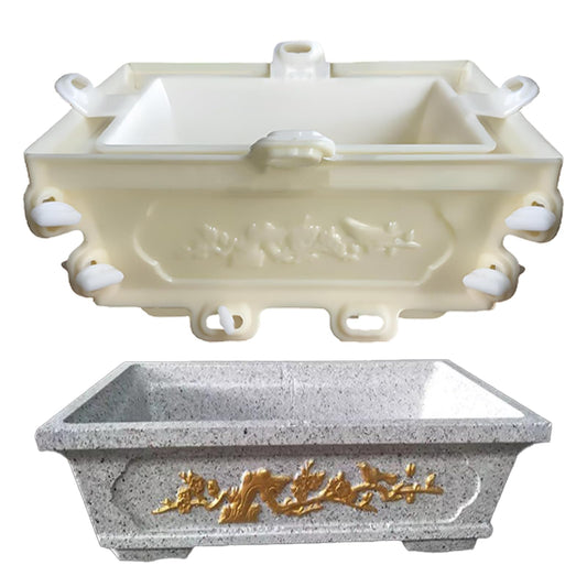 EAIVENY Planter Molds, Large Concrete Planter Molds for Home and Garden Decoration (25)