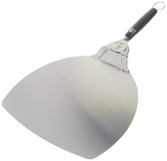 Weber Original Pizza Paddle – Stainless Steel Pizza Peel with Rotating Handle, Supports 12-Inch Pizzas up to 2.5 lbs, No‑Slip Grip & Hanging Loop