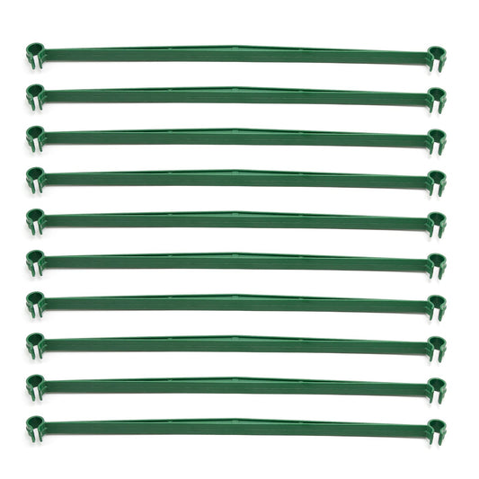 100PCS Stake Arms for Tomato Cage, 11.8 Inches Expandable Trellis Connectors, Tomato Stake Supports, 11mm Bayonet Diameter Plant Stakes for Climbing Plants, Tomatoes Stakes, Vegetables