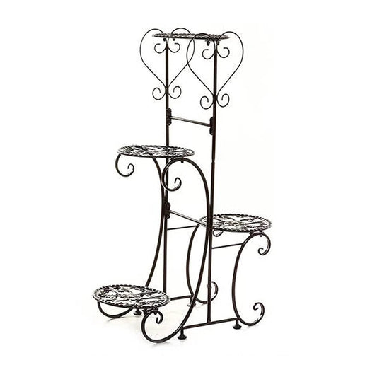 ZHOUYANB Plant Stand Tricycle Flower Pot Cart Bicycle Holder Rack For Home Garden Patio Shelves