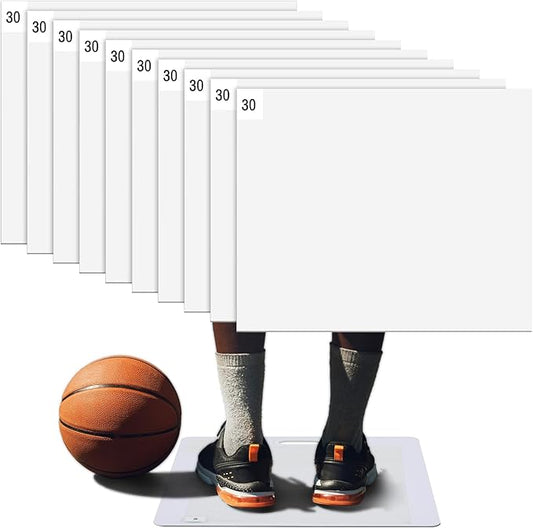 Basketball Sticky Adhesive Mat Replacement Sheets Clean Grip Tacky Floor Mats Replacement Sheet Courtside Basketball Court Accessory for Remove Dust Dirt from Shoe