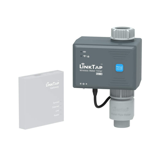 LinkTap G2S Smart Hose Timer | Requires Gateway | Irrigation by Weather/Volume/Duration, Intelligent Fault Detection & Alerts, Wider Range Than WiFi Sprinkler Timer, 2-Year Battery Life, 2-Yr Warranty
