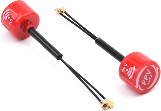 YoungRC 5.8G 3Dbi O3 IPEX1 (2PCS) FPV LHCP Antenna High Gain FPV Mini Antenna for DJI Air Unit FPV Racing Drone