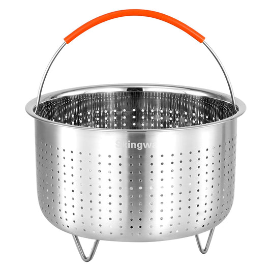Steamer Basket for Instant Pot, Stainless Steel Vegetable Steamer Basket Insert for Pots (3qt)