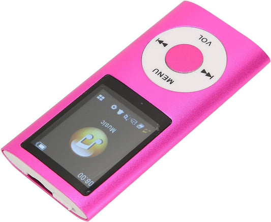 Zunate MP4 MP3 1.8 Inch MP3 MP4 Player, Player with LCD Screen, Portable Digital Lossless Player, Kids Students