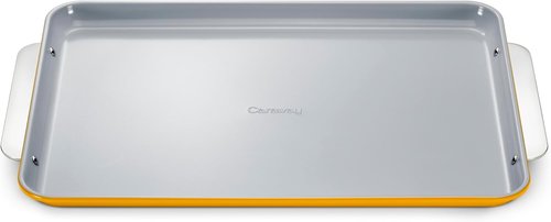 Caraway Non-Stick Ceramic Baking Sheet - Non-Toxic PTFE & PFOA Free - Ideal for Baking & Roasting - Large 18" x 13" - Marigold