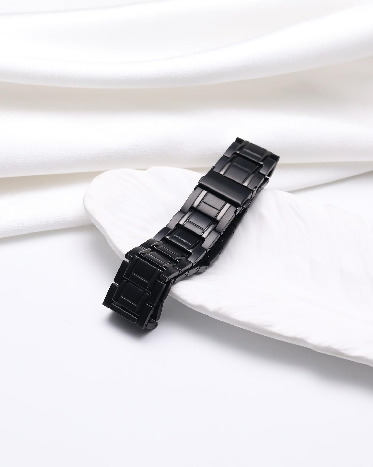 Jecanori 3X Magnetic Bracelets for Men, Mens Bracelet Stainless Steel with Strenth Neodymium Magnets & Sizing Tool(Black)