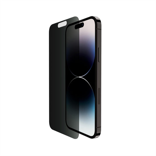 14 Belkin ScreenForce TemperedGlass Privacy Screen Protector for iPhone Pro - Treated Surface with Anti-Fingerprint