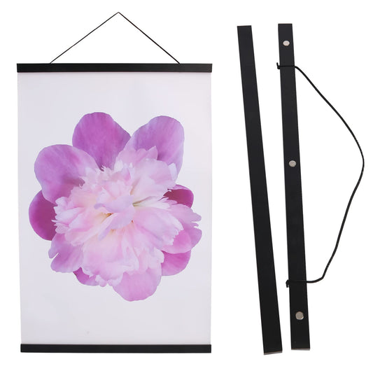Aynoo Magnetic Poster Hanger Frame, 16x24 16x22 16x20 Picture Frame Hanger, 16 Inch Magnet Poster Frame,Black