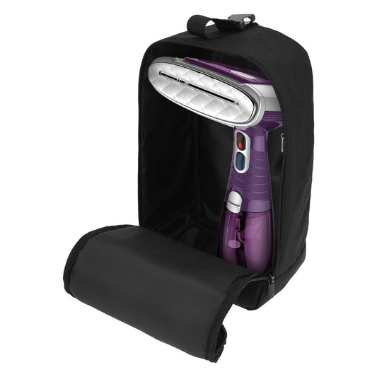Travel Steamer Bag for Conair Clothes Steamer Travel Irons Carrying Case Portable Storage Bag Handheld Steam Iron Organizer Holder w Hanging Buckle Strap for Steam Iron and Other Accessories, Bag Only