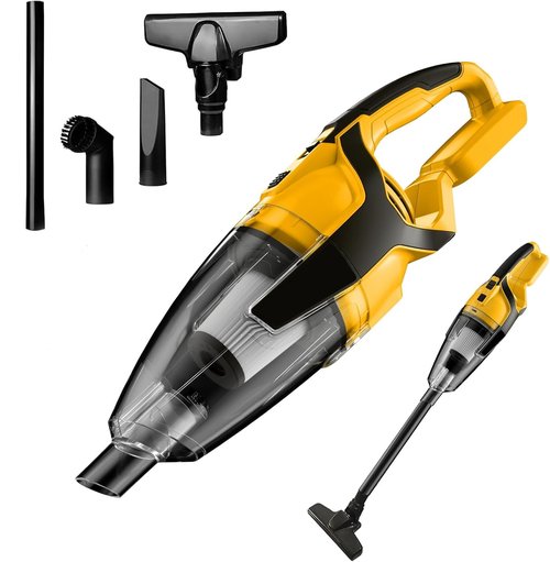 MORCLIN 120W Cordless Handheld Vacuum Cleaner Compatible with DeWalt 20v Max Battery (Tool Only) Portable for Hard Floor Carpet Car Pet Hair Cleaning