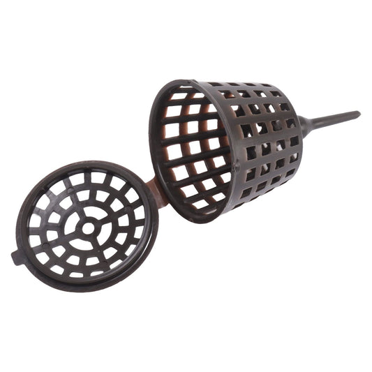 100PCS Plastic Fertilizer Box, Mesh Basket with Lid, Planting Fertilizer Net Pot, Just Needs to be Inserted Directly Into The Growing Soil (Large Size with Lid)